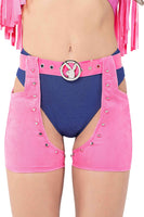 Roma Costume | Giddy Up Pink Cowgirl Women's 6pc Costume