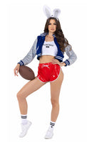 Athletic Bunny Women's 6pc Costume