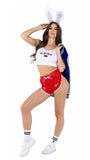 Roma Costume |  Athletic Bunny Women's 6pc Costume