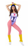 80's Fitness Instructor Women's 6pc Costume