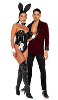 Seductress Bunny Bodysuit Cosplay Women's Halloween Costume