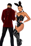 Seductress Bunny Bodysuit Cosplay Women's Halloween Costume