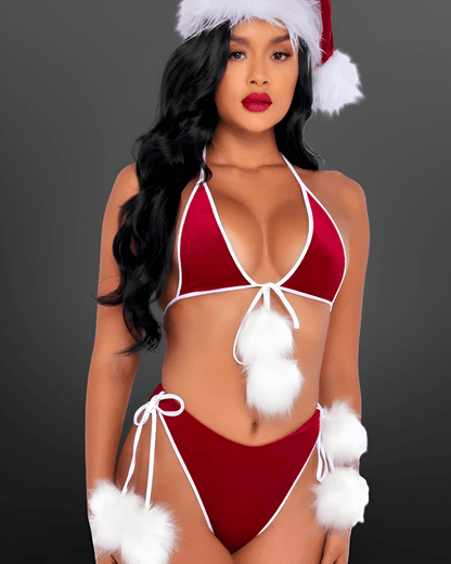 Santa's Holiday Spirit Women’s Christmas Costume