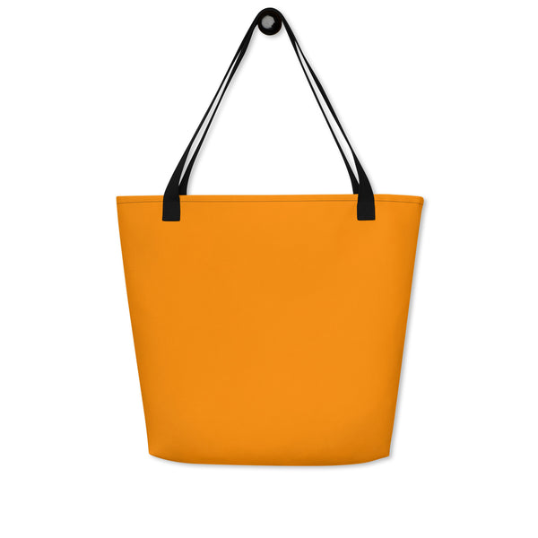 Autumn LeAnn Designs® | Bright Orange Large Tote Bag