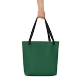 Autumn LeAnn Designs® | Deep Green Large Tote Bag