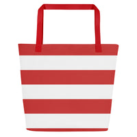 Autumn LeAnn Designs® | American Flag Large Tote Bag