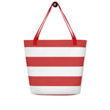 Autumn LeAnn Designs® | American Flag Large Tote Bag