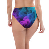 Autumn LeAnn Designs®  | Adult High Waisted Bikini Swim Bottoms, Monkey, Rainbow