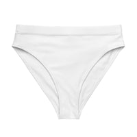 Autumn LeAnn Designs®  | Adult High Waisted Bikini Swim Bottoms, White