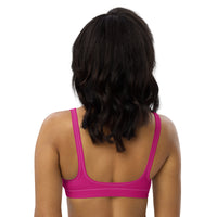 Autumn LeAnn Designs® | Adult Padded Bikini Top, Deep Pink