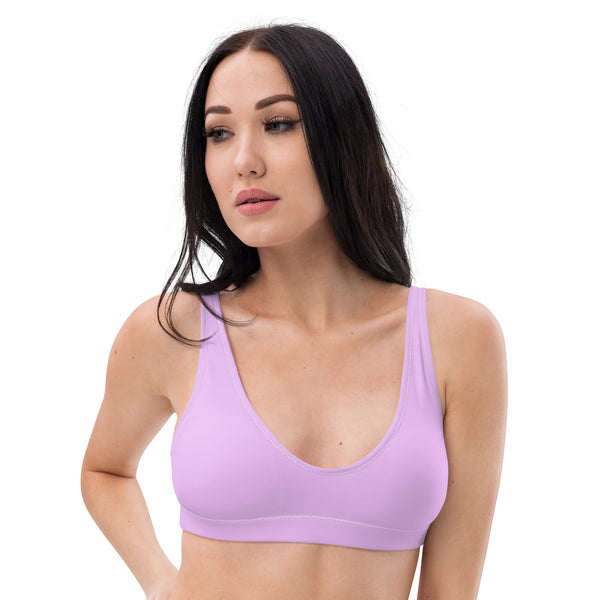 Autumn LeAnn Designs® | Adult Padded Bikini Top, Light Lavender