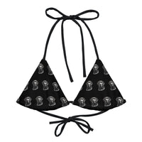 Autumn LeAnn Designs | Black Labrador Retriever Adult String Bikini Top