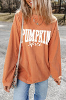 Letter Graphic Long Sleeve Sweatshirt