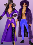 High-Roller 2pc Men's Pimp Halloween / Cosplay Costume