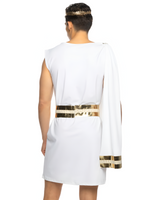 Gilded Greek God Men's 2pc Halloween Cosplay Costume