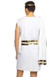 Gilded Greek God Men's 2pc Halloween Cosplay Costume
