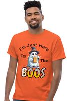 Autumn LeAnn Designs | Orange "I'm Just Here For the Boos" Unisex Classic Tee