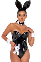 Seductress Bunny Bodysuit Cosplay Women's Halloween Costume