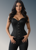 Premium Boudoir Women's Black 5pc Corset Halloween Cosplay Fantasy  Bunny Costume