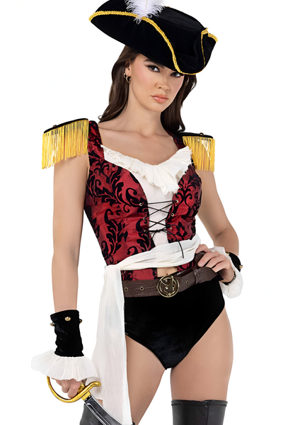 High Sea Pirate Women's 7pc Costume