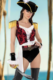 Roma Costume |  High Sea Pirate Women's 7pc Costume