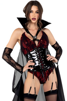 Roma Costume | Provocative Vampire 2pc Women's Costume