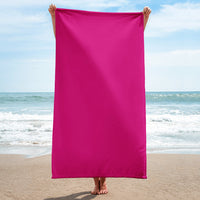 Autumn LeAnn Designs® | Deep Pink Beach Towel