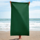 Autumn LeAnn Designs® | Deep Green Beach Towel