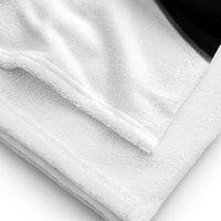Autumn LeAnn Designs® | White Boston Terrier Beach Towel