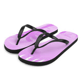 Autumn LeAnn Designs® | Adult Flip Flops Shoes, Palm Tree, Light Lavender