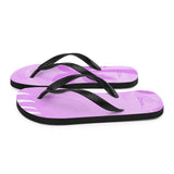 Autumn LeAnn Designs® | Adult Flip Flops Shoes, Palm Tree, Light Lavender