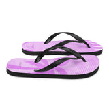 Autumn LeAnn Designs® | Adult Flip Flops Shoes, Palm Tree, Light Lavender