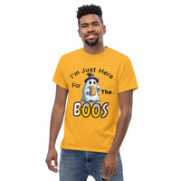 Autumn LeAnn Designs | Orange "I'm Just Here For the Boos" Unisex Classic Tee