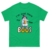 Autumn LeAnn Designs | Green "I'm Just Here For the Boos" Unisex Classic Tee