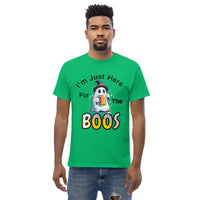 Autumn LeAnn Designs | Green "I'm Just Here For the Boos" Unisex Classic Tee