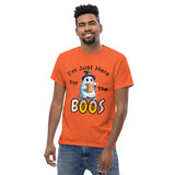 Autumn LeAnn Designs | Orange "I'm Just Here For the Boos" Unisex Classic Tee