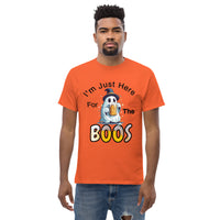 Autumn LeAnn Designs | Orange "I'm Just Here For the Boos" Unisex Classic Tee